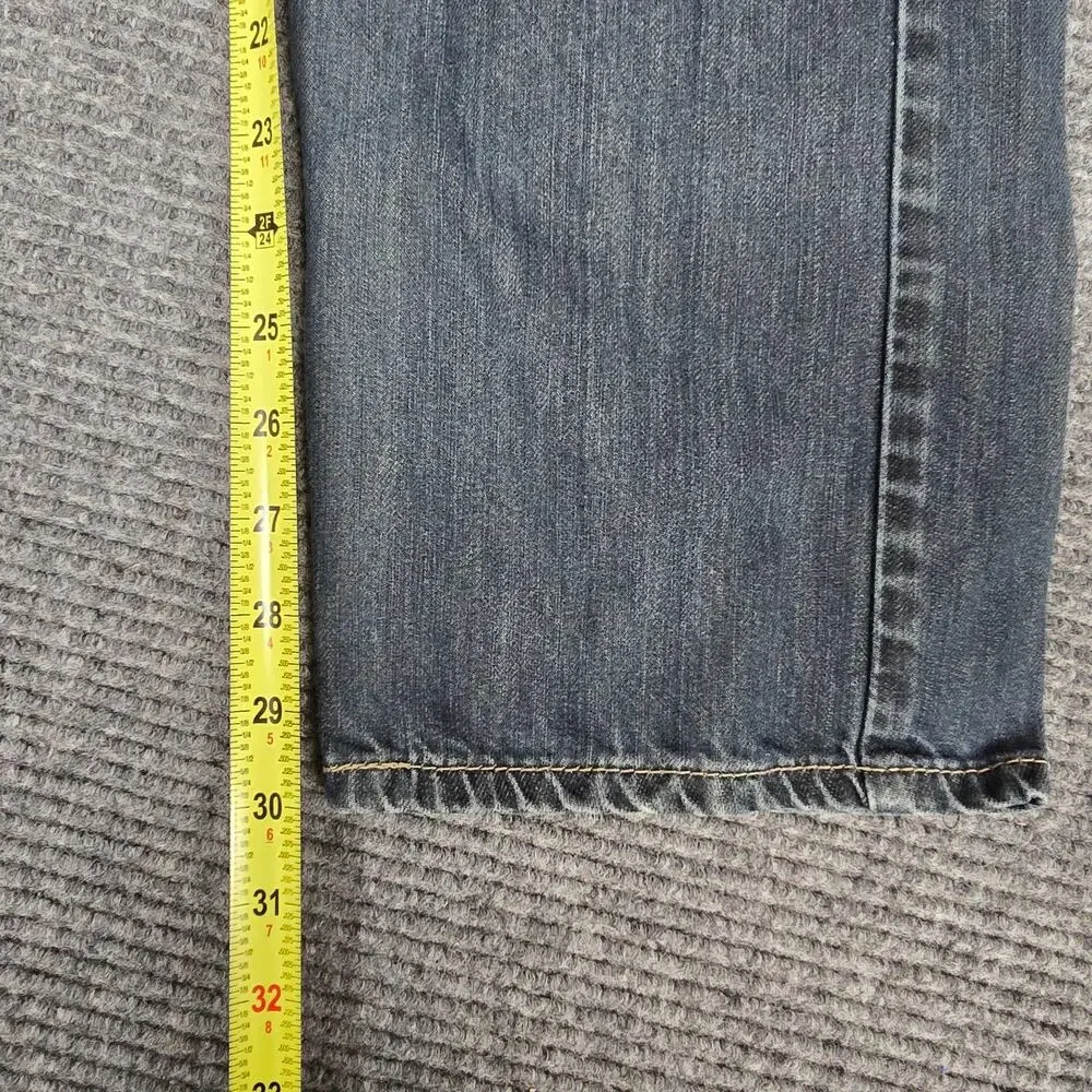 Levi's 505 Jeans Mens 33x30 Blue Regular Fit Straight Leg 100% Cotton